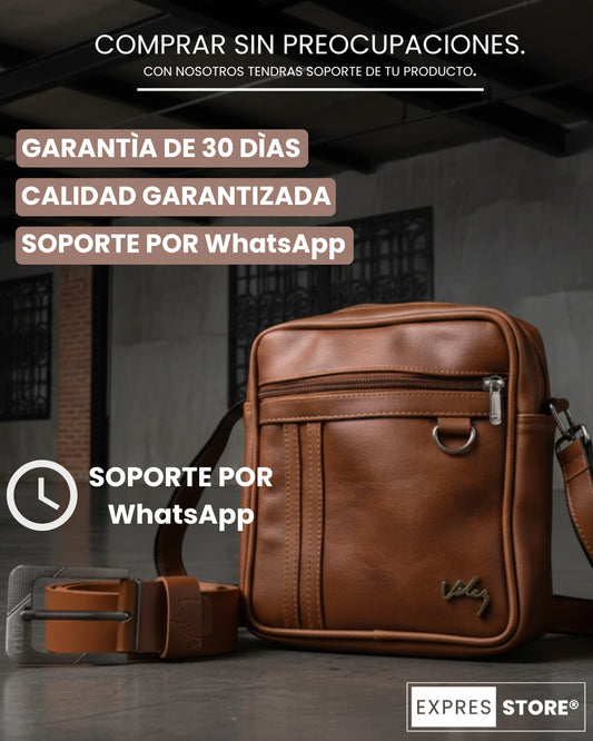 Pack Vélez Heritage Carriel + Correa en Piel Genuina.